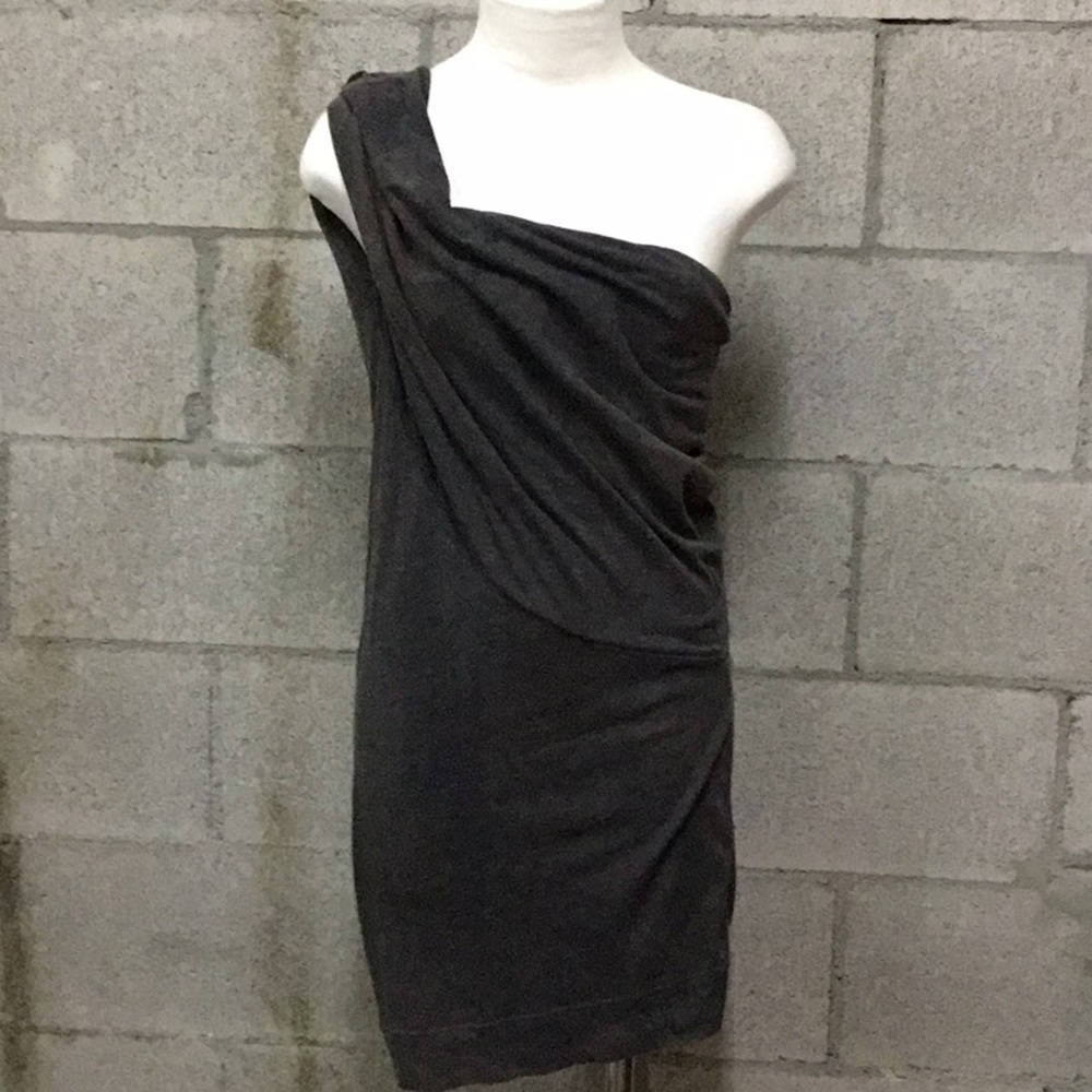 All Saints Spitalfields One-Shoulder Dress